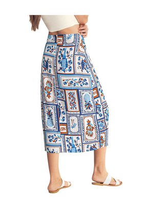 Leonisa Falda Larga Con Abertura Lateral F6764 Multicolor