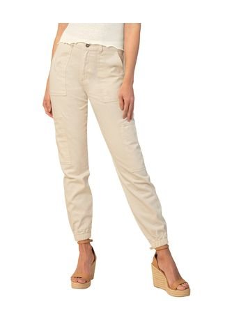 Pantalón Tipo Cargo Con Bolsillos Funcionales F6743 Crudo Leonisa