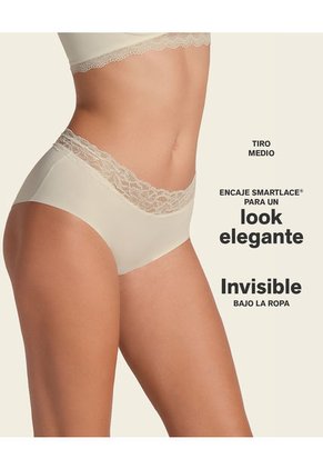 Panties Hipsters Y Cacheteros Beige LEONISA 012960