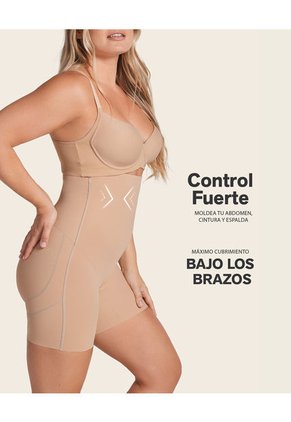 Leonisa Panty Faja De Control Efecto Levanta Cola 018526 Beige