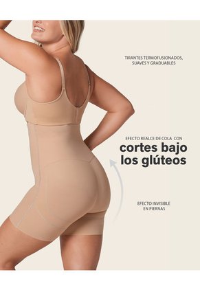 Leonisa Panty Faja De Control Efecto Levanta Cola 018526 Beige