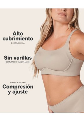 Brasier Sin Arco Ultracómodo De Alto Soporte Y Cubrimiento Everyday Bra 091054 Azul Rey