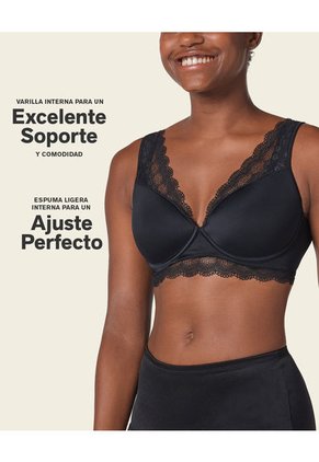 Brasieres Básico Negro LEONISA 011995
