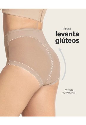 Panties Panty Control Suave Beige LEONISA 012657