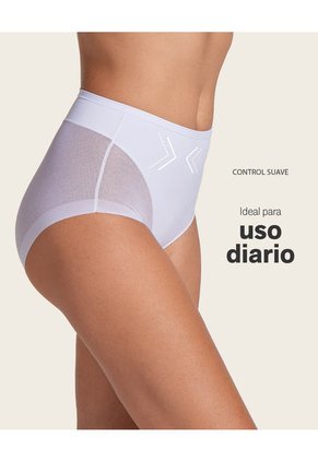 Panties Panty Control Suave Blanco LEONISA 012657