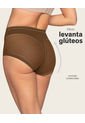 Panties Panty Control Suave Marrón LEONISA 012657 de Leonisa