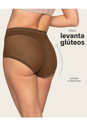 Panties Panty Control Suave Marrón LEONISA 012657