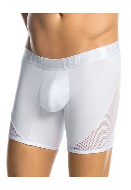 Masculino Interior Boxer Deportivo Blanco Leonisa 03330