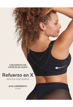 Brasieres Control Negro LEONISA 011473
