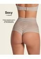 Leonisa Panty Alto De Control Suave Con Encaje En Bandas 012890 Fucsia de Leonisa