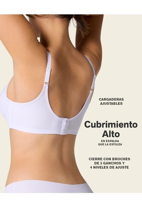 Brasieres Realce Alto Blanco LEONISA 091058