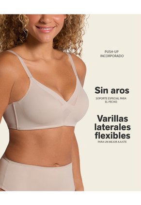 Brasieres Realce Alto Negro LEONISA 091058