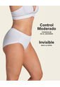 Fajas Panty Control Suave Blanco LEONISA 012715 de Leonisa