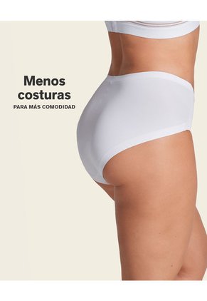 Fajas Panty Control Suave Blanco LEONISA 012715