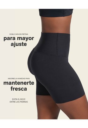 Short De Control De Abdomen Y Cintura Disimula La Celulitis 012925 Negro
