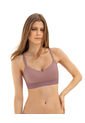 Brasier Tipo Top Ultraliviano Con Copas Internas Fijas 71346 Palo De Rosa de Leonisa
