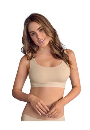 Leonisa Paquete X 2 Tops Talla única Con Bolsillo Interno Para Guardarlo Pocket Bra 91036X2 Multicolor