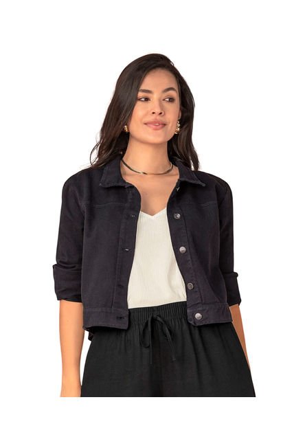 Ropa Exterior Chaqueta Negro LEONISA F6441