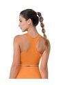 Leonisa Top Sin Costuras Doble Faz Con Soporte Medio De Busto 195337P Naranja de Leonisa