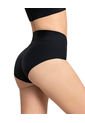 Panty Clásico Tiro Alto De Control Fuerte De Abdomen 092045 Negro de Leonisa
