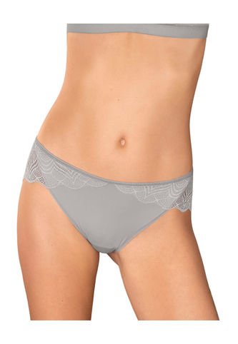 Panty Hipster En Encaje Suave Y Cómodo 092034 Gris Leonisa