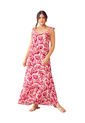 Vestido Largo Con Boleros En Hombros F6567 Multicolor de Leonisa