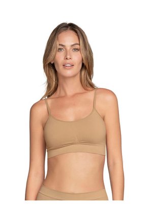 Top Ultraligero En Tecnología Seamless 091087 Cafe Medio