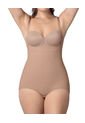 Fajas Body Control Suave Marrón LEONISA 012728M de Leonisa