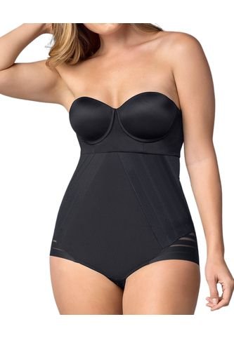 Fajas Panty Control Fuerte Negro LEONISA 012906 Leonisa