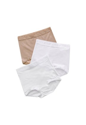 Panties Clasico Blanco LEONISA 207X3