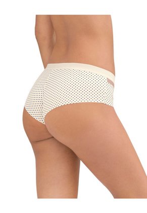 Leonisa Panty Cachetero Con Franja Transparente Decorativa 092022 Multicolor