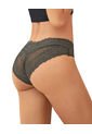 Leonisa Panty Cachetero De Tiro Medio En Tul Y Encaje 012996 Verde de Leonisa