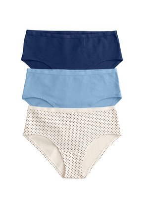Leonisa Paquete X 3 Panty Clásico De Máxima Comodidad Y Frescura 12771X3 Multicolor