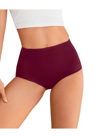 Leonisa Panty Clásico Efecto Invisible De Control Fuerte En Abdomen 012949 Rojo Leonisa