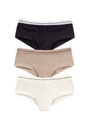 Panties Cacheteros Paquete X 3 Ultracómodos 92012X3 Multicolor