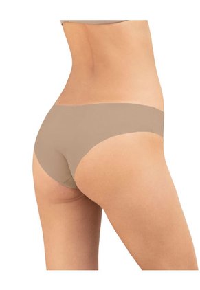 Panty Tipo Tanga Ultraplano De Aspecto Invisible 012721 Beige