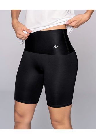 Ropa Deportiva Short Negro LEONISA 195512 Leonisa