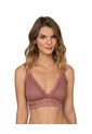 Brasier Bralette Marrón Leonisa 011897 de Leonisa