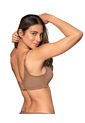 Brasier Sin Arco De Realce Alto Incorporado Magical Bra 091058 Marrón de Leonisa