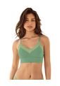 Bralette Cómodo Y Suave Con Buen Cubrimiento En Espalda 091095 Verde de Leonisa