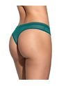 Panty Tipo Tanga Brasilera En Encaje Leonisa Verde de Leonisa