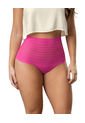 Leonisa Panty Alto De Control Suave Con Encaje En Bandas 012890 Fucsia de Leonisa