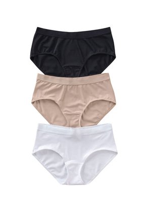 Paquete X 3 Hipsters Cómodos Y Suaves De Buen Cubrimiento Leonisa Multicolor