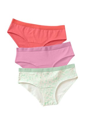 Paquete X 3 Panties Estilo Hipster En Algodón Leonisa Multicolor