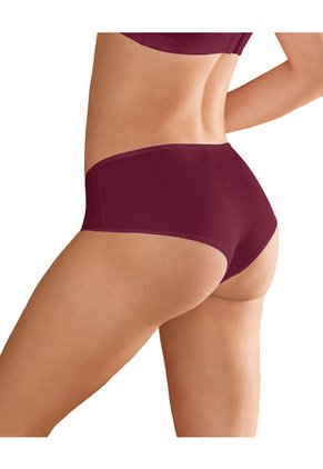 Leonisa Panty Hípster Tela Lisa 72307 Rojo