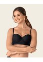 Brasier Realce Medio Leonisa 011898N Negro de Leonisa