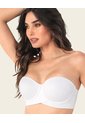 Brasier Strapless Leonisa 091151 Blanco de Leonisa