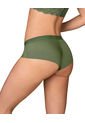 Panty Cachetero Con Franja Transparente Decorativa Leonisa Verde de Leonisa