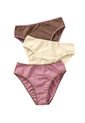 Panty Bikini Multicolor Leonisa 12633X3 de Leonisa