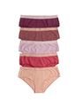 Paquete X 5 Panties Estilo Hipster Leonisa Multicolor de Leonisa